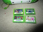 Leap Frog Explorer Learning Games   Hand Held System Plus 4 Games Works