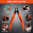 Valuemax 12-pack Flush Cutters 5  Micro Precision Side Cutter Pliers Spring New