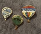 Lot Of 9 Hot Air Balloon Enamel lapel Pins   106 