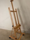 Djar Wood H Frame Studio Art Easel For Painting  75      -146       Adjustable Height  W