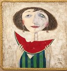 Yanin  Eduard Alexandrovich  russian   Orig  C 2018 Modern O c Expressionist Art