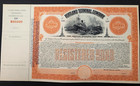 Lot Of 40 -1920 s Maine Central Railroad   Portland Terminal Bond Certificates