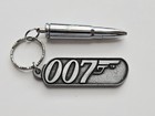 Vintage 1995 Goldeneye Movie Promo Bullet Keychain Pierce Brosnan James Bond 007