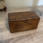 Oak Singer Sewing Machine Puzzle Box Antique 1889