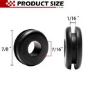 10 Pack Rubber Grommet Of Pressure Washer Nozzle Tips 7 8 Inches  Black 