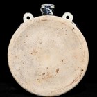 12  Old Antique Ming Dynasty Porcelain Blue White Double Dragon Double Ear Vase