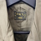 Vintage East German Nva Overcoat Trench Coat 1966 Size L
