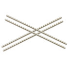 304 Stainless Steel 5 16 -18 Fully Threaded Rod  4 Pieces 12  Length Long Thread
