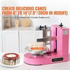 6-14  Cake Cream Decorating Machine Cake Spreading Frosting Smearing Machine