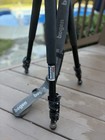 Manfrotto Tripod 351mvb2w  700rc2 Fluid Video Head   Half Ball Mount  Excellent
