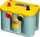Optima D34 78 Sc34du 8014-045 Yellow Top Dual Purpose Agm Battery 750 Cca
