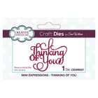 Creative Expressions Craft Dies  Sentiments Expression New -667982