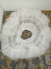 Vintage Toddlers 1 2 Petticoat I c  White  501  Coquette Style  Fluffy