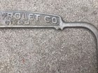 1940 To 1955 -city Chevrolet -san Diego  California -dealer -license Plate Frame