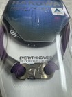 Phiten Necklace Rakuwa X50 Aqua Titan 21  High End Model - Purple   Black - New