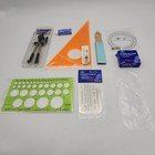 Vintage Alvin And Other Brand Drafting Supplies Mixed Lot Of 9 Pieces