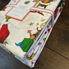 Pottery Barn Kids The Grinch   Max Christmas Organic Cotton Sheet Set  Full