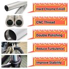 20-7 8   Chrome 41mm Suspension Fork Tubes For Harley Touring 84-13 Road King