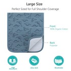 Burp Cloths For Baby Boy   Girl Organic Cotton Large Unisex Burp Clothes Extr   