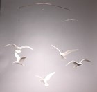 5 Seagull Mobile Sculpture By John Perry 9in Wingspan Each New Direct 