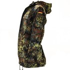 Original German Army Field Jacket Parka Military Issue Hooded Flecktarn Combat