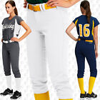 Intensity Homerun Womens Fastpitch Softball Pants White Black Red Navy 2xs - 3x