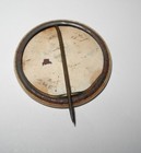 1908 Baseball Bulletin Newspaper Advertising Souvenir Pin Button Token Pinback