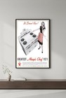 Vintage 1940s Magic Chef Poster - Hi-res     24x36    Home Decor       