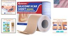 Medical-grade Silicone Scar Sheets 1 6  X 60  - Pain-free Healing