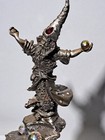 Rawcliffe Pewter Wizard Dragon Spiral Cliff Magic Miniature Figurine 6 25 