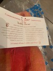 Avon Plush Teddy Bear Collectible 2002 100th Anniversary Talking - Nwt 01356