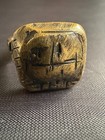 Rare Ancient Roman Ring Handmade Bronze Artifact Old Ring Size 13 5 Us