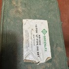 Greenlee Kc12cu 12-ton U-type Die Set For Lugs   Splices  6-750 Kcmil