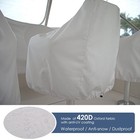 Waterproof Boat Captain Chair Cover - Weather Resistant Pedestal Pontoon Bench S