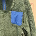 Nwt Crayola X Kohls Mens Large Green Fleece 1 4 Zip Pullover Jacket Gorpcore