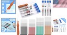 Needle Felting Needles Set 40pcs 4 Gauges 36 38 40 42 With Wooden Handle For Diy