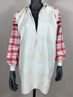 Antique Ukrainian Woven Embroidered Shirt Vyshyvanka Folk Blouse