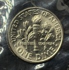 1996-w Roosevelt Dime  Brilliant Uncirculated With Full Bands 