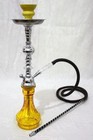 1- Hose Yellow Gini Shisha Black Laser Pipe Smoking Hooka Set Best Buy Nargila Y