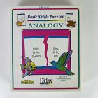 Lot Of  4 Didax Basic Skills Puzzles Hand On Phonics Synonym Homonyms Complete