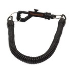 Serious Detecting Black Security Fastener Lanyard For Pinpointer Metal Detector