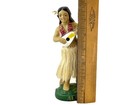 Vintage Hula Girl Nodder  Chalkware Bobble  Aloha Hawaii Dashboard Dancer  Japan