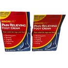 3x Magnilife Pain Relieving Foot Cream Homeopathic 4oz Each Sealed