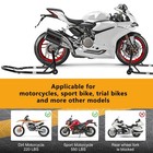 850 Lbs Sport Bike Motorcycle Stand Front rear Wheel Lift Swingarm Paddock Stand