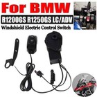 For Bmw R1200gs R1250gs Lc Adventure Electic Lift Windshield With Control Switch