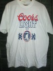 Deadstock Vtg 90s Screen Stars Coors Light Beer Colorado T Shirt Xl Nos Nwot New
