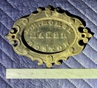 E R Morse Safe Maker Boston 1850s Cast Iron Key Vault Sudbury Street