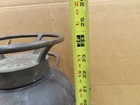 Vtg Antique Empty Childs Fire Extinguisher Copper Brass Glass Bottle 2-1 2gallon