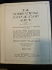 1840-1940 Scott International Album With Hundreds O Stamps Copyright 1947