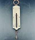 Antique Chatillon s Hanging Brass Spring Scale New York  Ny Usa